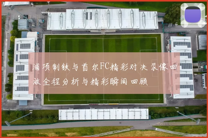 浦项制铁与首尔FC精彩对决录像回放全程分析与精彩瞬间回顾