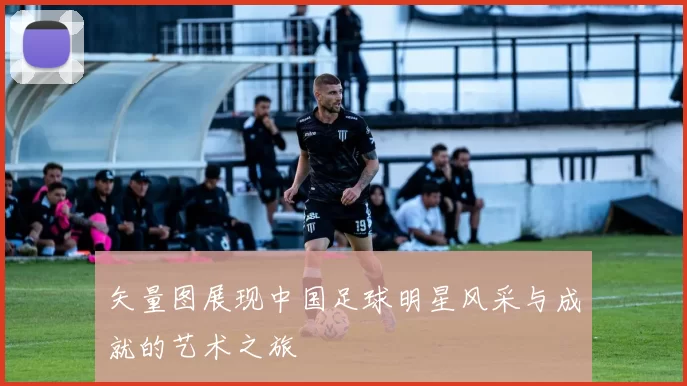 矢量图展现中国足球明星风采与成就的艺术之旅